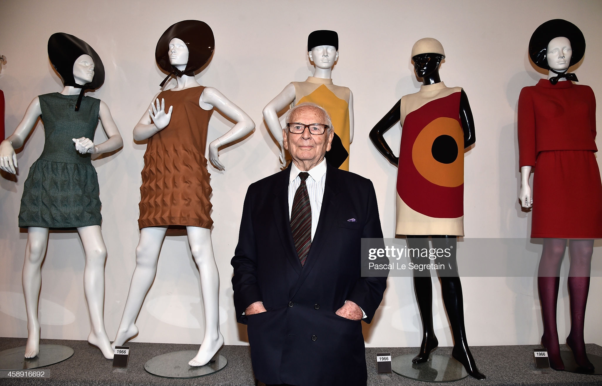 Pierre Cardin attends an Opening Cocktail at Musee Pierre Cardin on November 13, 2014 in Paris, France.  (Photo by Pascal Le Segretain/Getty Images)