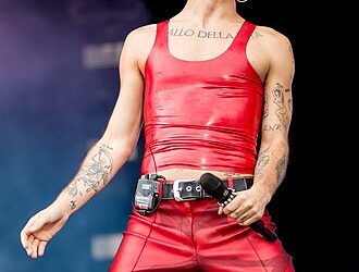 Måneskin during Rock am Ring at Nürburgring, Nürburg, Rheinland-Pfalz, Germany on 2022-06-03, Photo: Sven Mandel