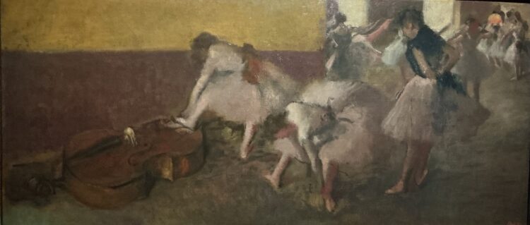 Danzatrici nella stanza verde, 1879