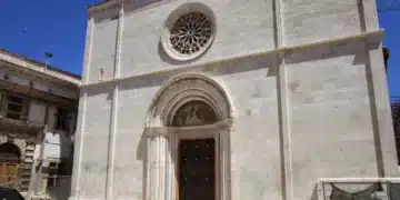la chiesa di santa giusta chiusa dl 2009